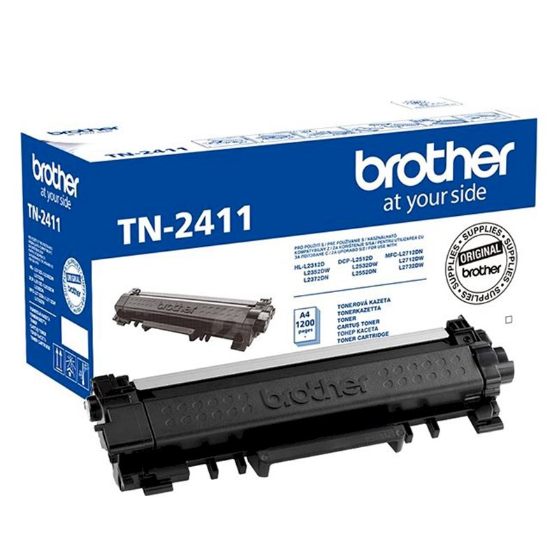 Oryginalny Toner Brother TN-2411 (TN2411) Black  