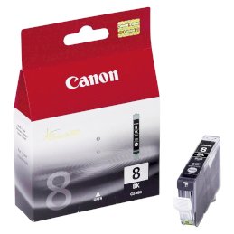 Tusz Canon CLI8BK do P-4200/4300/5200/5300/6600, MP-500/600/800 | 13ml | blackTusz Canon CLI8BK do...