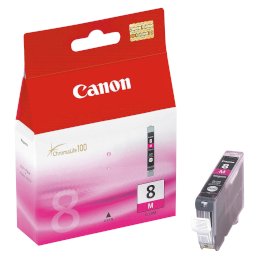 Tusz Canon CLI8M do  iP-4200/4300/5200/5300/6600, MP-500/600/800| 13ml | magentaTusz Canon CLI8M do...