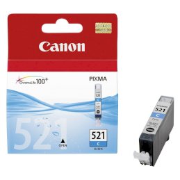 Tusz  Canon  CLI521C  do  iP3600/4600, MP-540/620/630/980 | 9ml | cyanTusz  Canon  CLI521C  do...