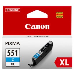 Tusz Canon CLI551CXL do  iP-7250, MG-5450/6350 | 11ml |  cyanTusz Canon CLI551CXL do...