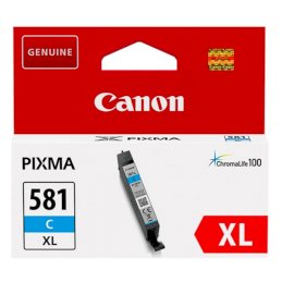 Tusz Canon CLI-581C XXL do  Pixma TR7550/TR8550/TS6150 | 11,7ml | cyanTusz Canon CLI-581C XXL do...