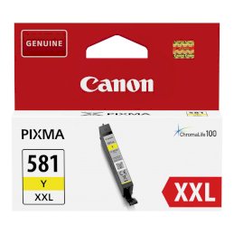 Tusz Canon CLI-581Y XXL do  Pixma TR7550/TR8550/TS6150 | 11,7ml | yellowTusz Canon CLI-581Y XXL do...