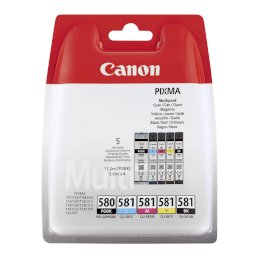 Tusz Canon PGI-580PGBK/CLI-581  PixmaTR8550 |1 x 11,2ml + 4 x 5,6ml CMYK + PGBKTusz Canon...