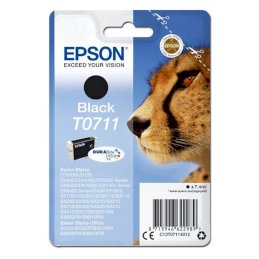 Tusz Epson T0711 do D-78/92/120, DX4000/4050/5000/5050 | 7,4ml | blackTusz Epson T0711 do...