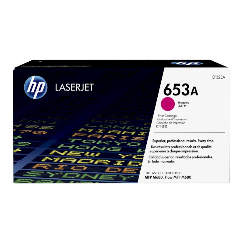 Toner HP 653A do Color LaserJet Enterprise M680 | 16 500 str. | magenta  