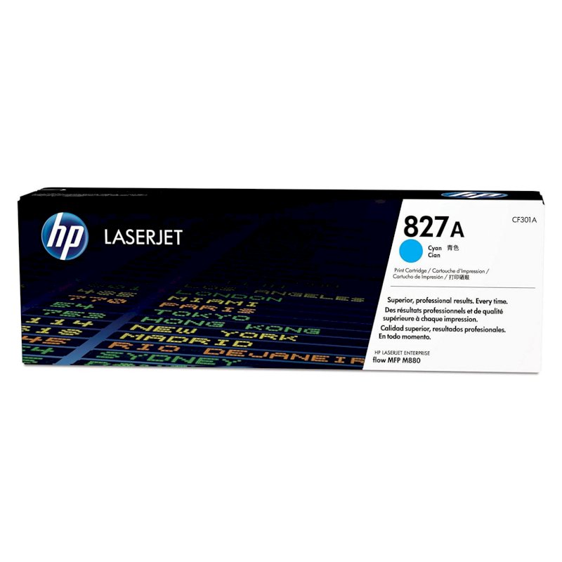 Toner HP 827A do LaserJet Enterprise Flow M880 | 32 000 str. | cyan  