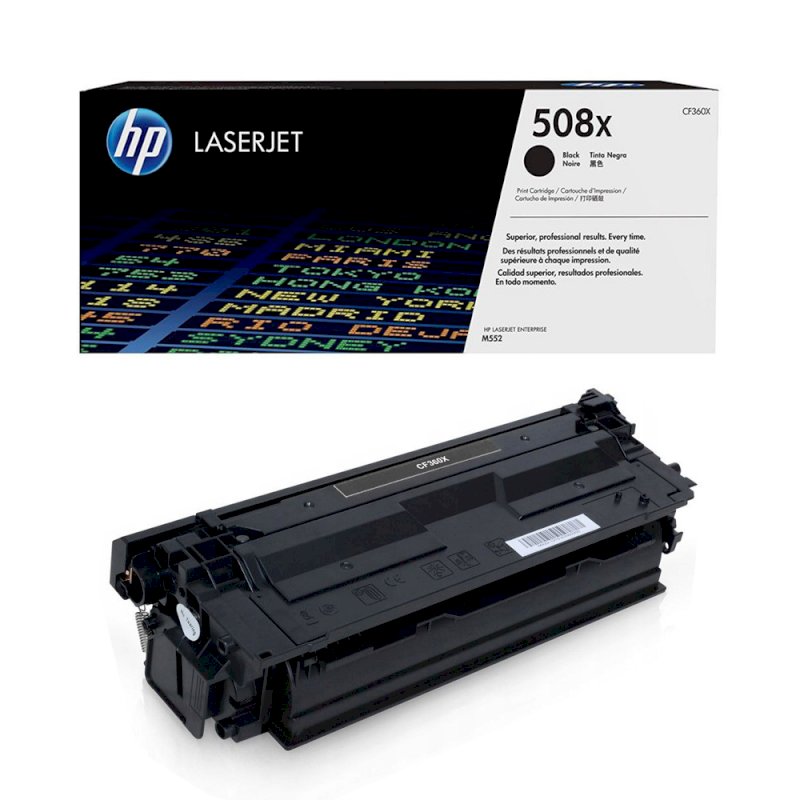 Toner HP 508X do Color LaserJet  M552/553 | 12 500 str. | black  