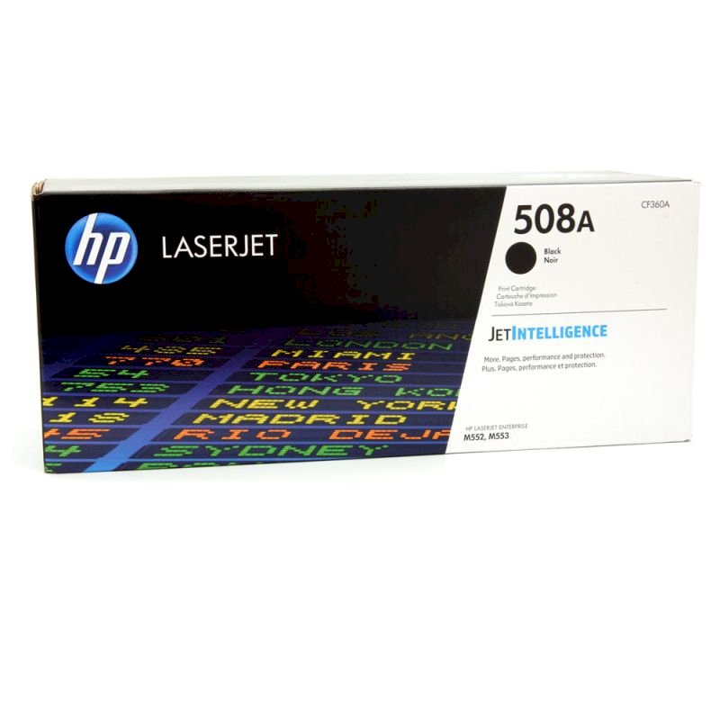 Toner HP 508A do Color LaserJet  M552/553 | 6 000 str. | black  