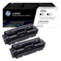 Toner HP 410X do Color LaserJet Pro M452/477 2pak | 2 x 6 500 str. | blackToner HP 410X do Color...