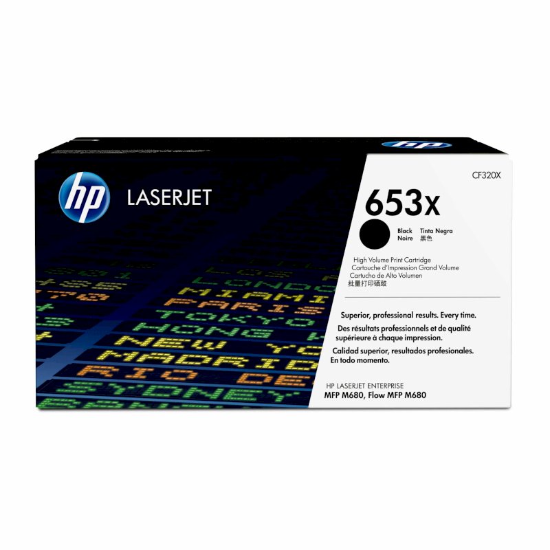 Toner HP 653X do Color LaserJet Enterprise M680* | 21 000 str. | black  
