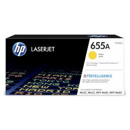 Toner HP 655A do Color LaserJet Enterprise M653/M681/M652 | 10 500 str. | Yellow