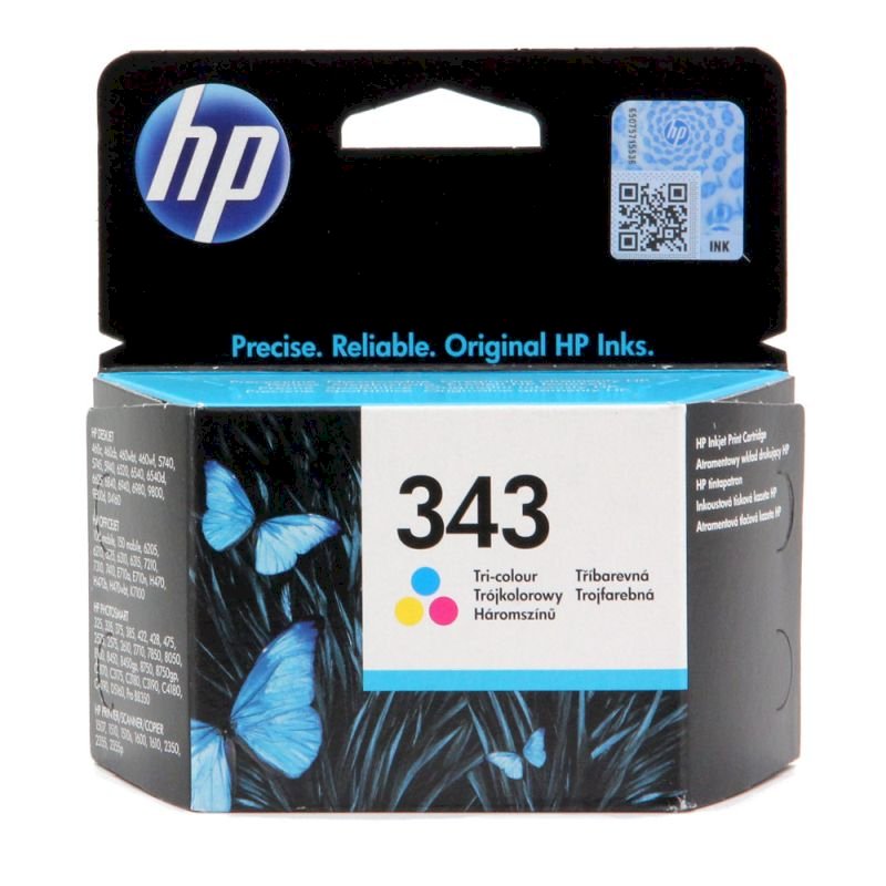 Tusz HP 343 do Deskjet 430/5940/6540, Offiecejet 100/150/H470 | 330 str. | CMY  