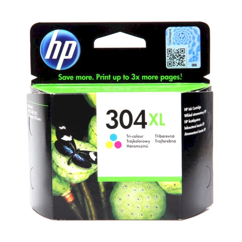 Tusz HP 304XL do Deskjet 3720/30/32 | 300 str. | CMY  