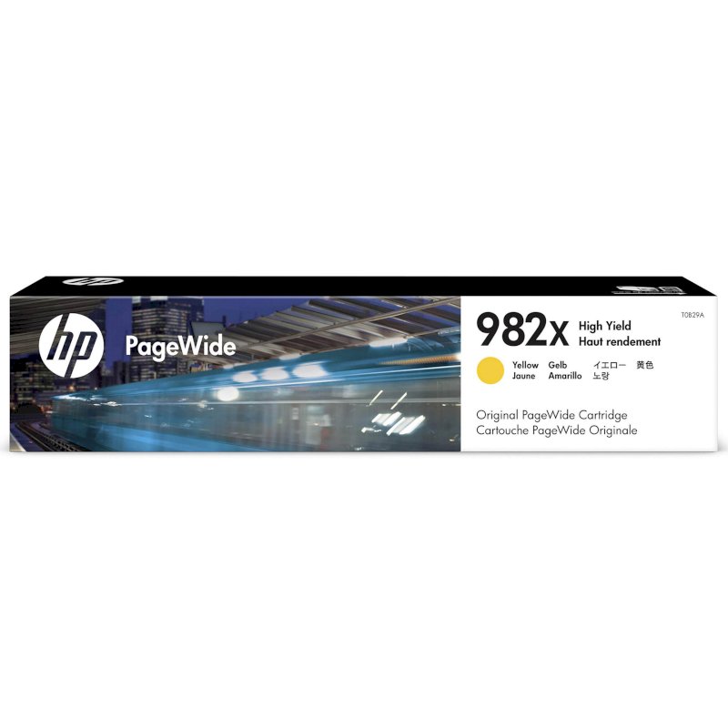 Tusz HP 982X HY PageWide Enterprise Flow 785 / 765 / 780  | 16 000 str.| YELLOW  