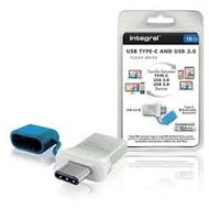 Integral pamięć USB 3.0 metal Fusion 16GB typ CIntegral pamięć USB 3.0...