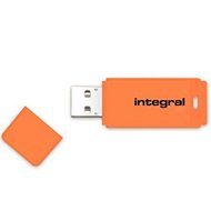 Integral pamięć USB Neon 16GB USB 2.0 orangeIntegral pamięć USB Neon...