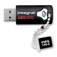 Integral pamięć USB 8GB Flash Drive Crypto Total Lock 140-2 certifiedIntegral pamięć USB 8GB...