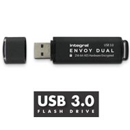 Integral pamięć US 128GB Envoy Dual USB3.0 - encrypted FIPS197Integral pamięć US 128GB...