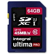 Integral karta pamięci SDHC 64GB CLASS 10 - transfer do 45Mb/sIntegral karta pamięci SDHC...