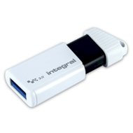 Integral pamięć Turbo USB3.0 | 128GB | white /400MB/s* Read / 200MB/s* WriteIntegral pamięć Turbo...