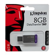Kingston pamięć DataTraveler | USB 3.0 | 8GB | metalKingston pamięć...