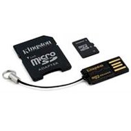 Kingston karta pamięci Micro SDHC Class 10 + czytnik USB2.0 + SD Adapter | 16GB