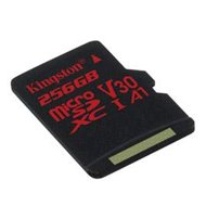 Kingston karta pamięci microSDXC Canvas React U3 UHS-I V30 | 256 GBKingston karta pamięci...