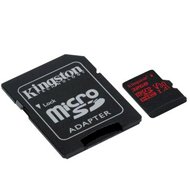 Kingston karta pamięci microSDHC Canvas React U3 UHS-I V30 | 32 GB | + AdapterKingston karta pamięci...