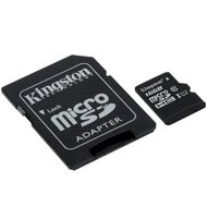 Kingston karta pamięci microSDHC Canvas Select CL10 UHS-I | 16 GB | + Adapter  