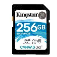 Kingston karta pamięci SDXC Canvas Go CL10 U3 V30 | 256 GB | 90 MB/s R 45 MB/s WKingston karta pamięci SDXC...