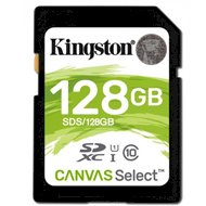 Kingston pamięć SDXC Canvas Select CL10 UHS-I | 128 GB |