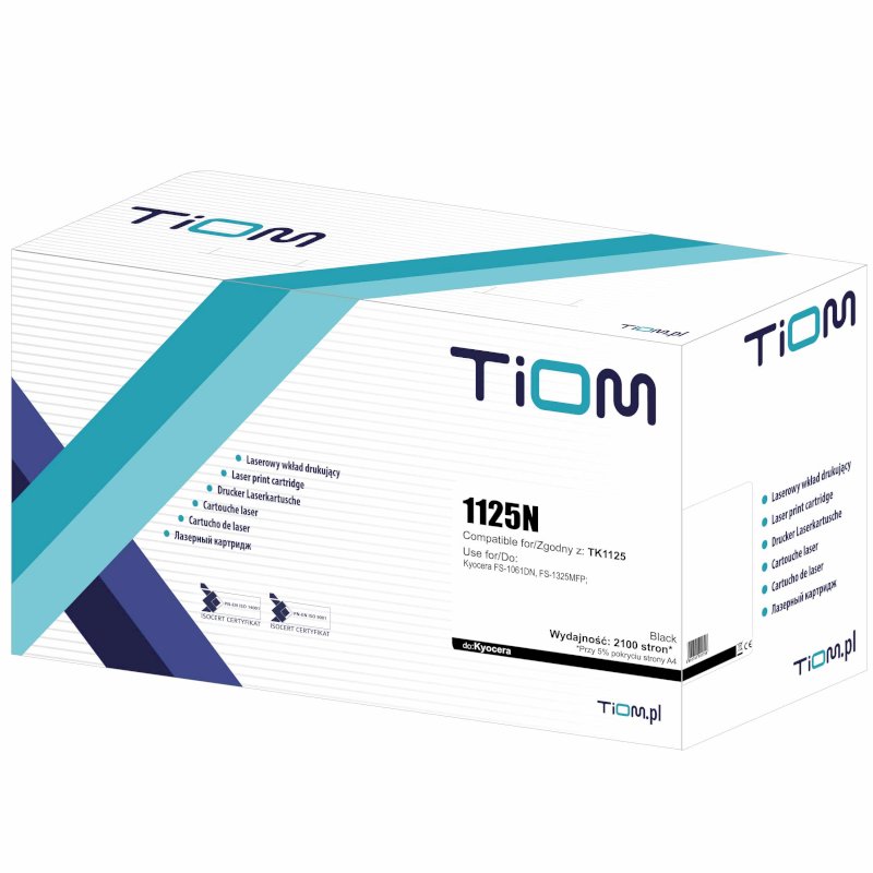 Toner Tiom do Kyocera 1125N | TK1125 | 2100 str. | black  
