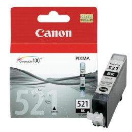 Tusz  Canon  CLI521BK do iP-3600/4600,  MP-540/620/630/980 | 9ml | blackTusz  Canon  CLI521BK do...