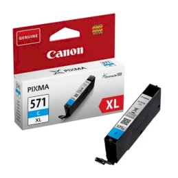 Tusz Canon  CLI-571C  XL do Pixma MG-5750/6850/7750 | 11ml | cyanTusz Canon  CLI-571C  XL do...