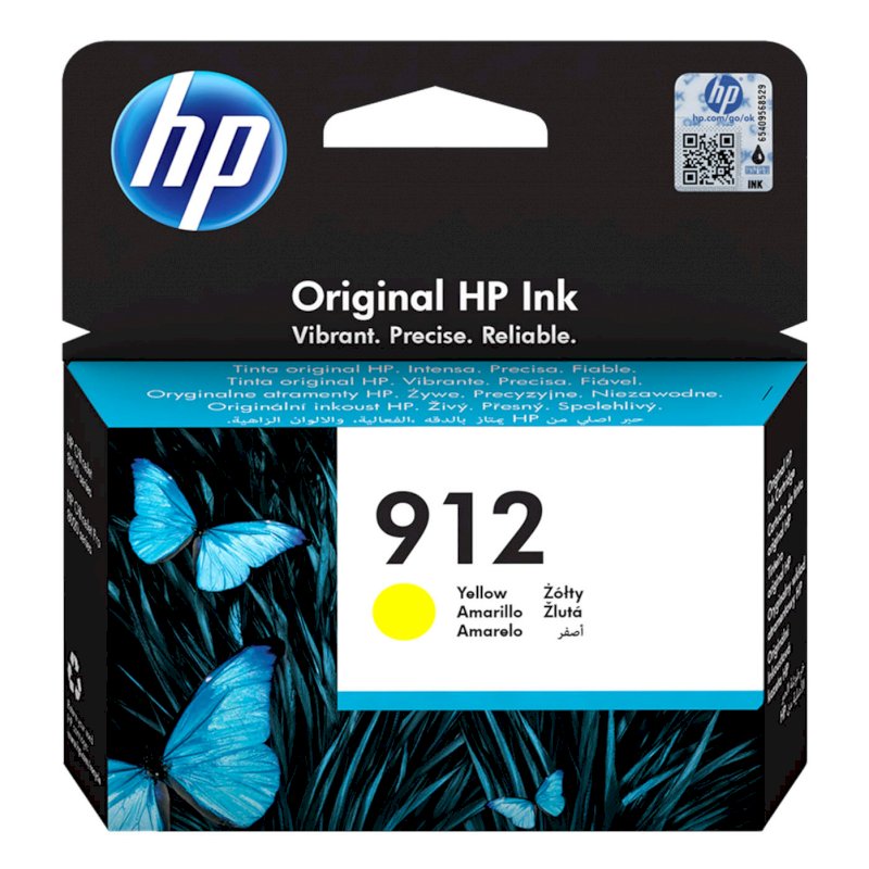 Tusz HP 912 do OfficeJet Pro 801*/802* | 315 str. | Yellow  