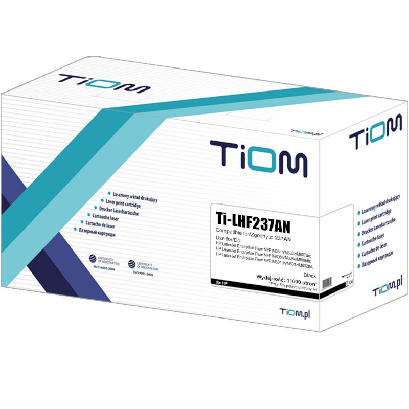 Toner Tiom do HP 237AN | CF237A | 11000 str. | black  